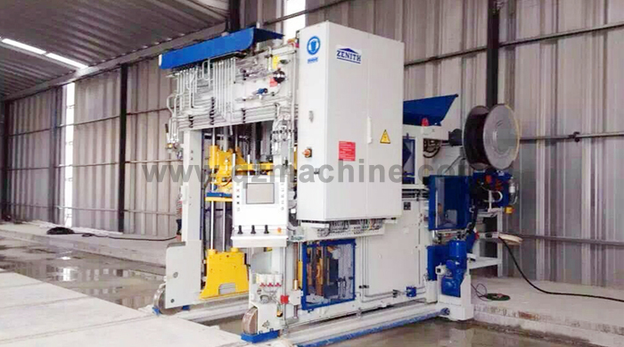 泉工德國策尼特940型免托板磚機(jī)順利通過佛山客戶驗收