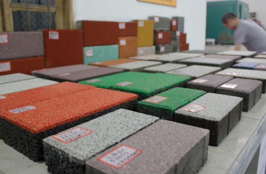 透水磚生產(chǎn)線(xiàn)的原材料及工藝分享