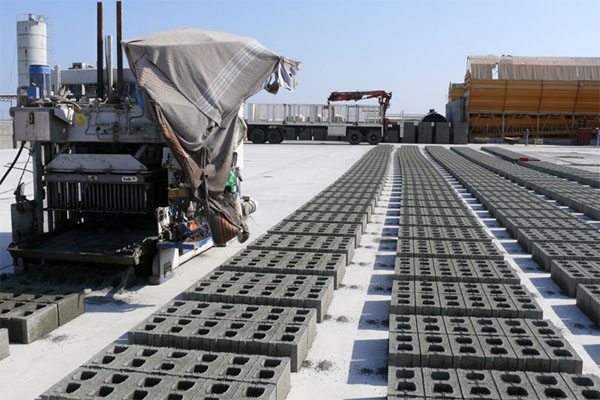 沙特阿拉伯_Zenith 913 空心砌塊成型機